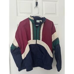 Beyond Performance Vintage 90s Colorblock Windbreaker Track Jacket Sz: Small
